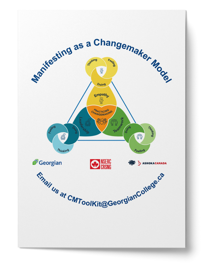 manifesting as a changemaker model report cover